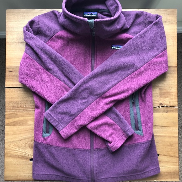 Patagonia Jackets & Blazers - Patagonia Zip Up Fleece Purple